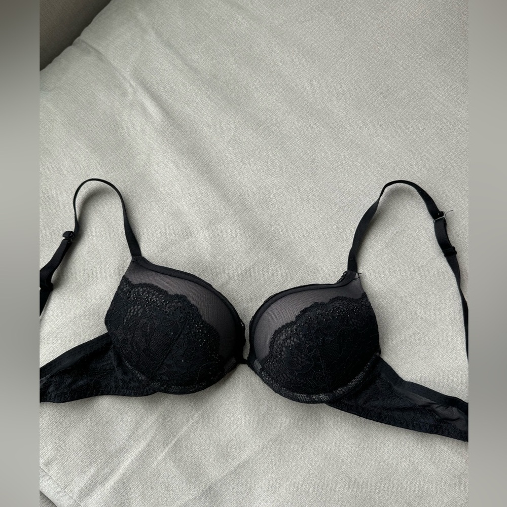 32A double push up bra with lace
